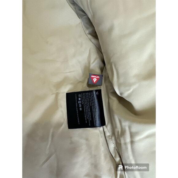 *NWT, Lululemon, Women, Quilted Light Insulation Cropped Jacket, Khaki, sz 12 - Picture 7 of 8